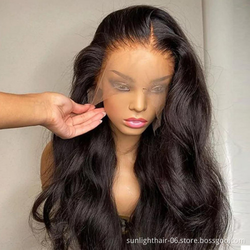 Wholesale Brazilian Human Hair Extension Vendor Wig Deep Curly Wave Closure Hd Frontal Wig Human Hair Lace Front For Black Women